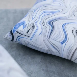 Carrara 37 kék 3 darabos díszpárna szett