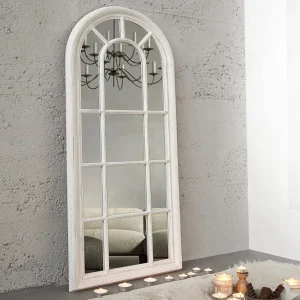 CASTILLO fehér vintage tükör 140cm