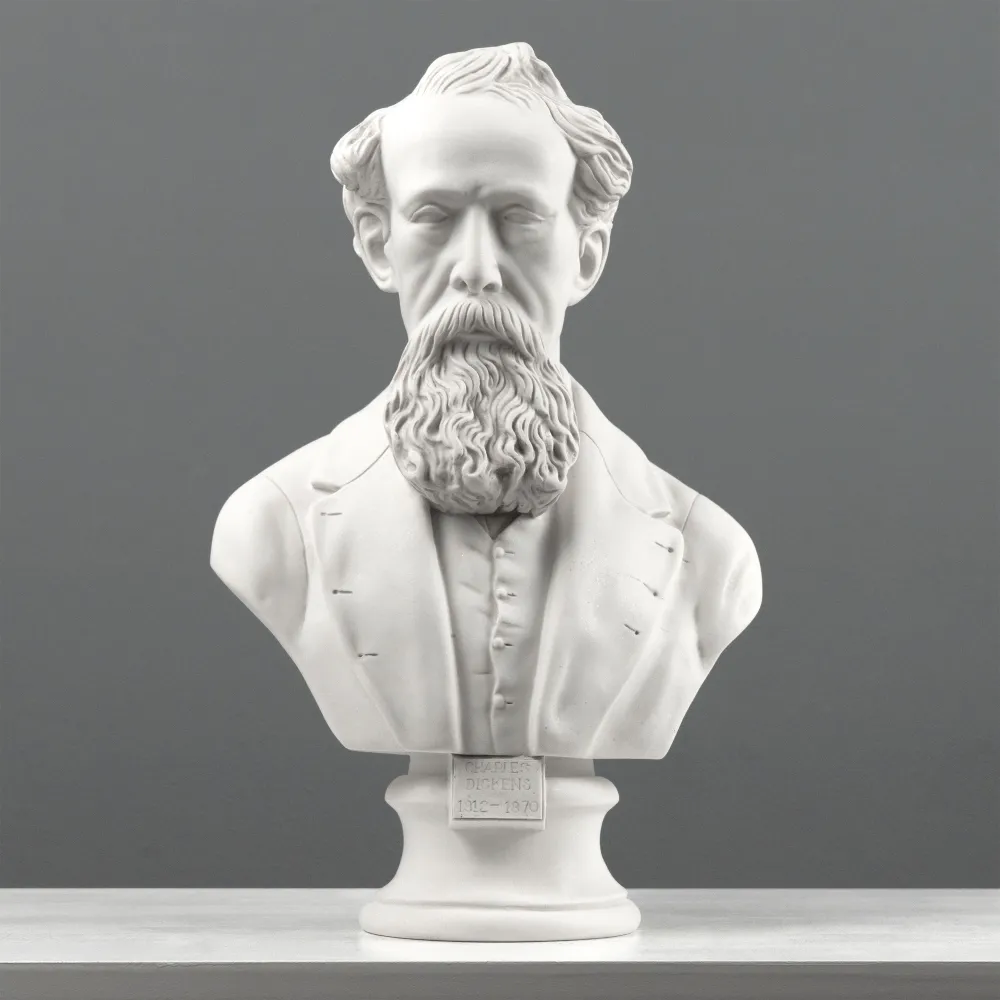 Charles Dickens Mellszobor – Angol író szobra