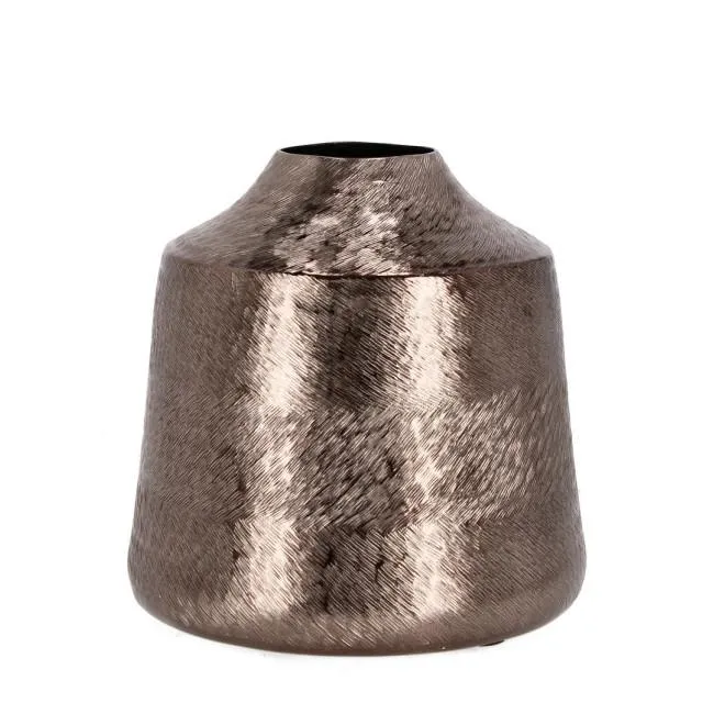 CLAMP bronz fém váza