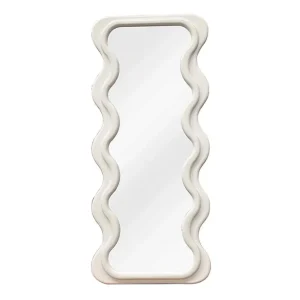 CURVY fehér tükör falitükör