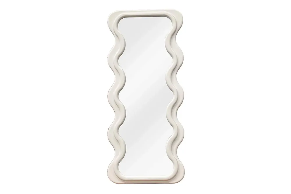 CURVY fehér tükör falitükör