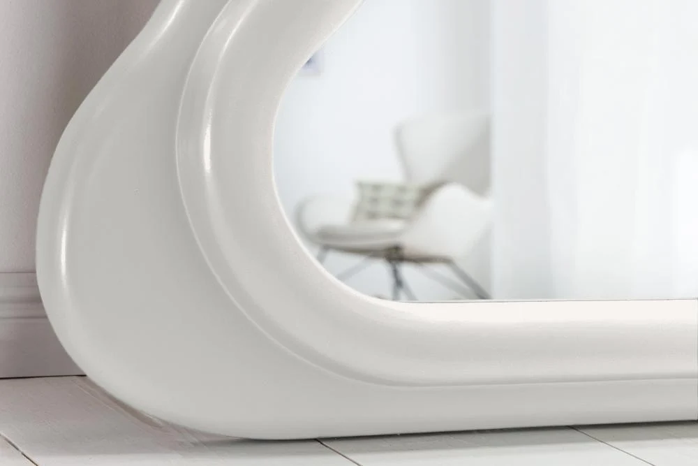 CURVY fehér tükör falitükör