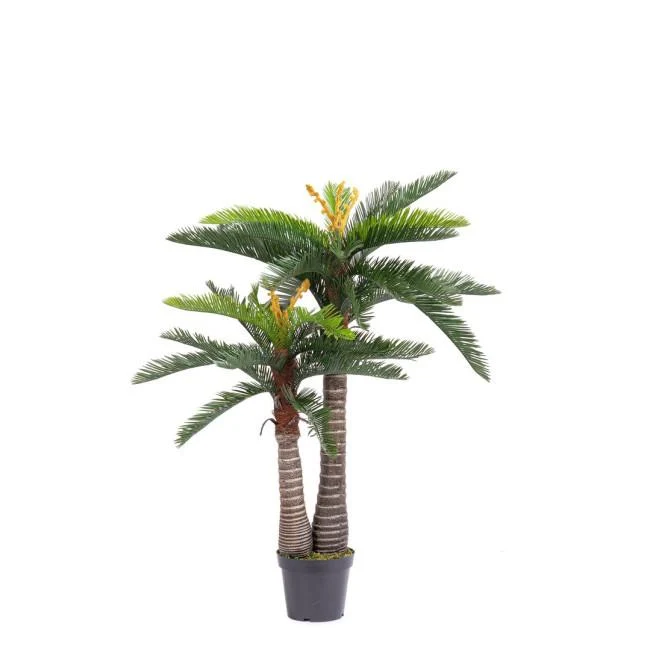 CYCAS zöld műanyag művirág
