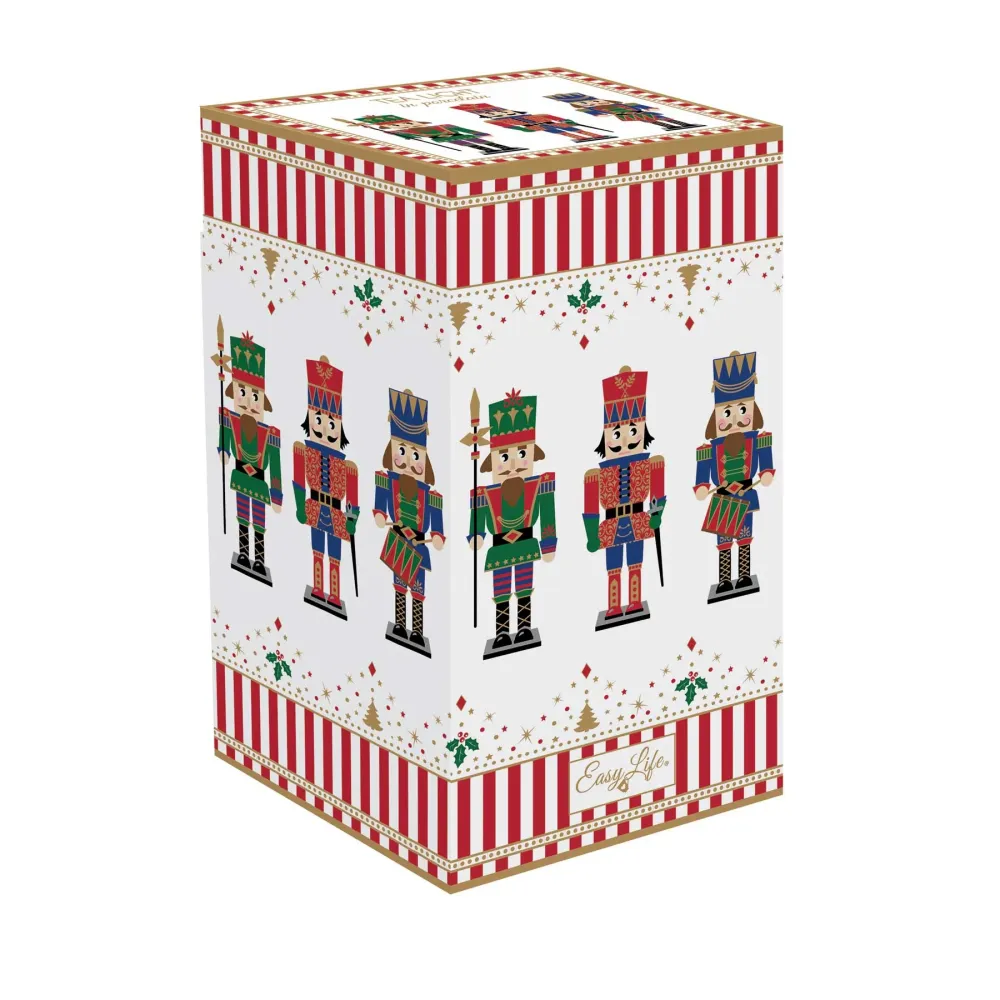 Diótörő karácsonyi mécsestartó házikó Nutcrackers