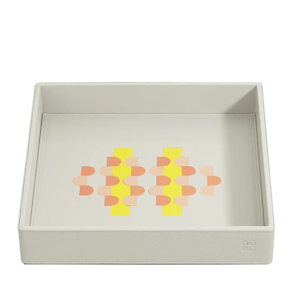 DUDU Entryway Designer színes bőr zsebtálca díszdobozzal