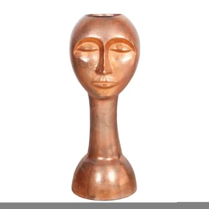 FACE réz alumínium váza 50cm