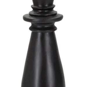 Fekete & Aranyszínű Bástya Sakkbábú (Modern Szobor)