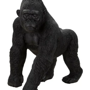 Fekete Gorilla Szobor (Modern Dekoráció)