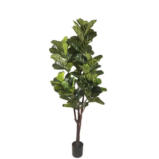 FICUS zöld poliuretán művirág