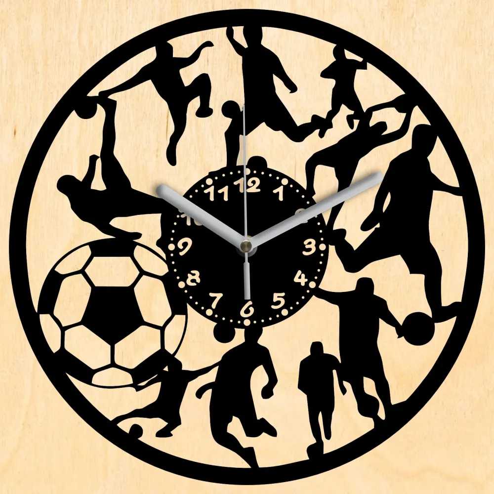 Futball falióra - Fekete