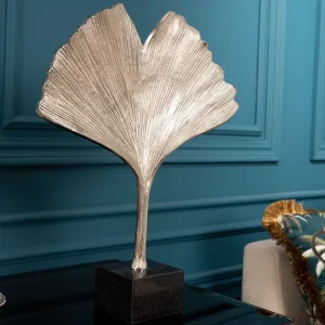 GINKGO ezüst alumínium dísztárgy