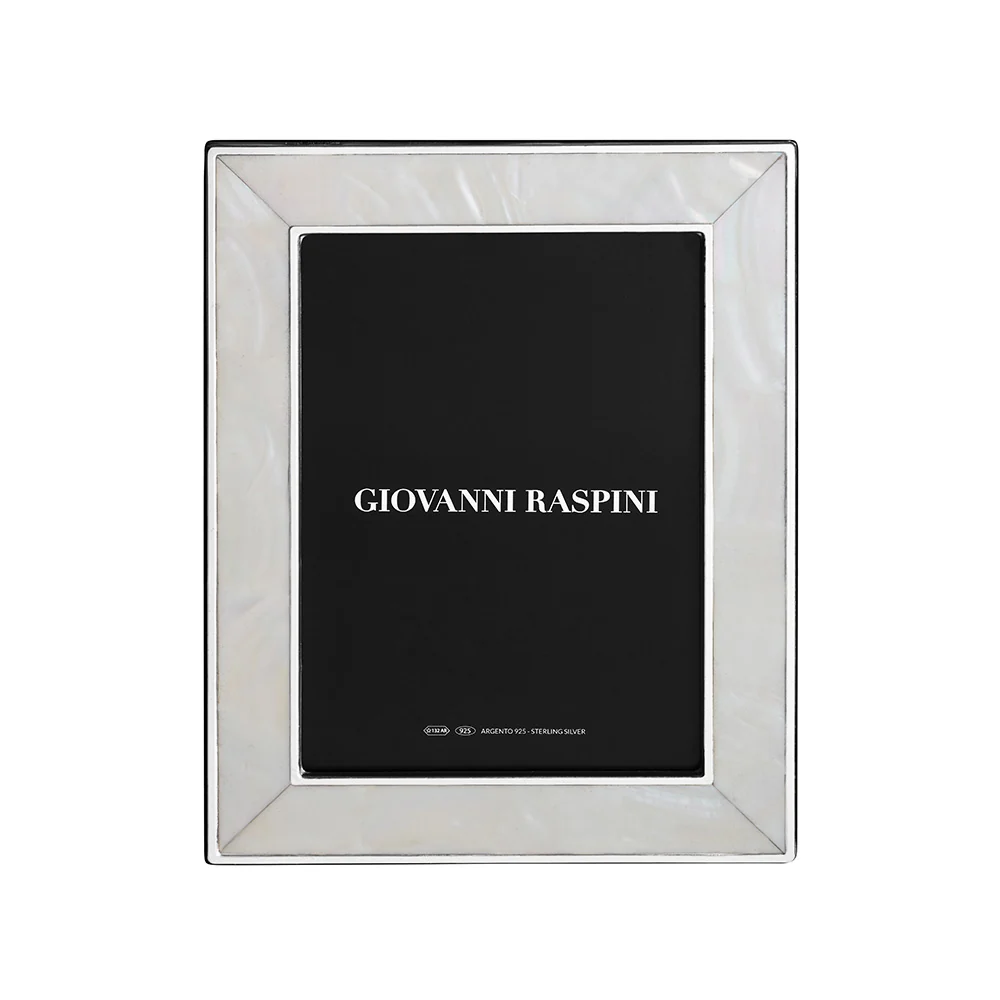 Giovanni Raspini közepes Mother Pearl keret 925 ezüst 2404