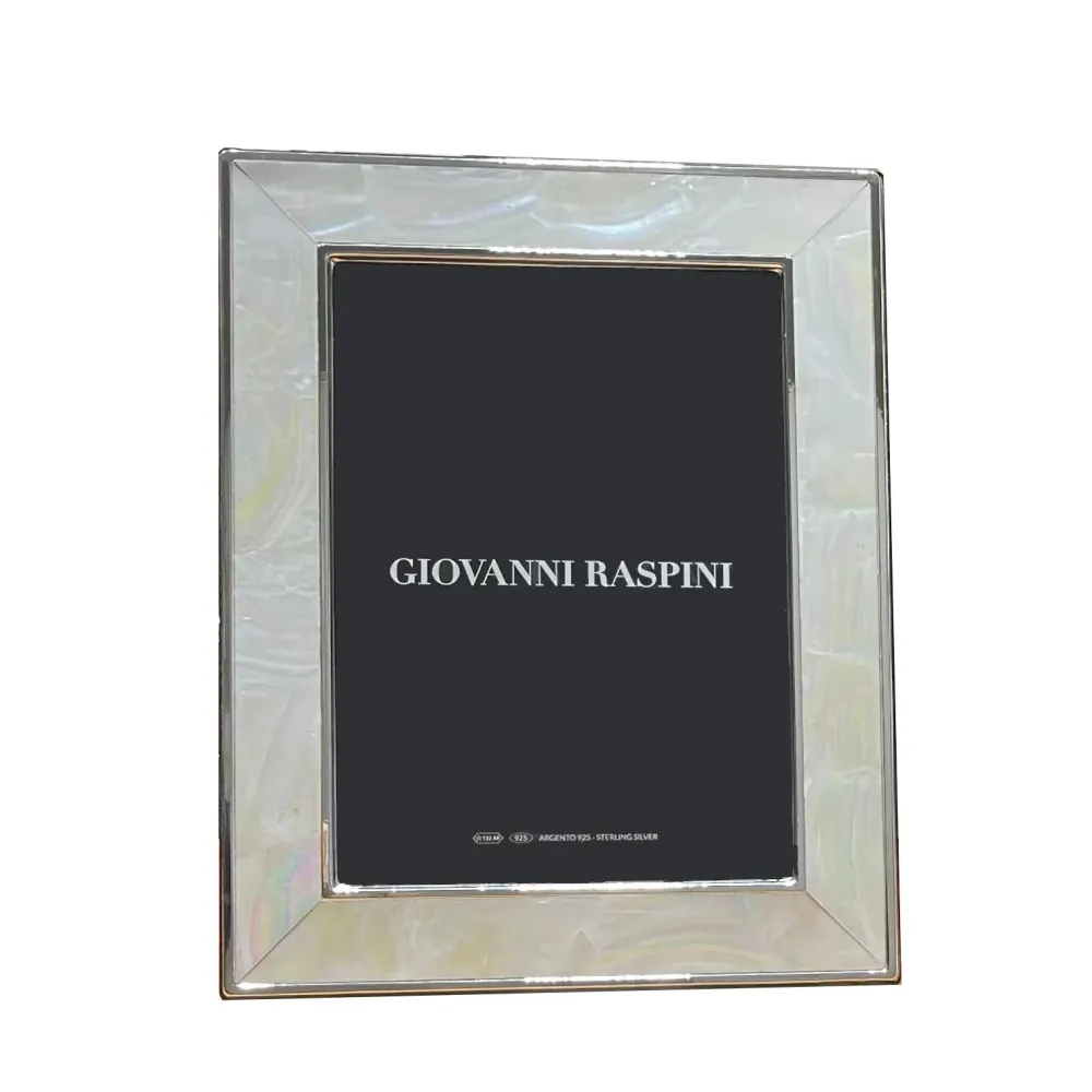 Giovanni Raspini közepes Mother Pearl keret 925 ezüst 2404