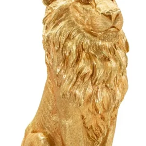 Golden King arany oroszlán dekorációs figura 30X42X74 cm