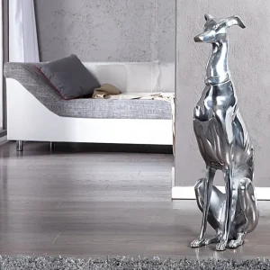 GREYHOUND alumínium dísztárgy