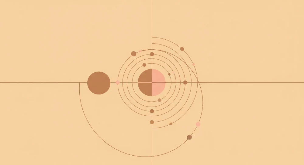 Gyermekszoba tapéta | Geometriai design puha színekkel és pályákkal