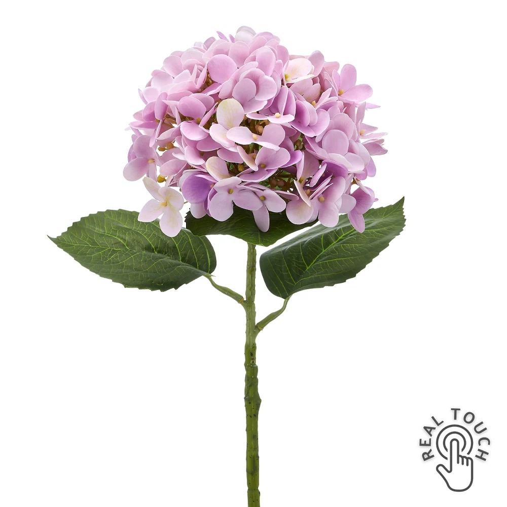 HYDRANGEA pink mű hortenzia 60 cm