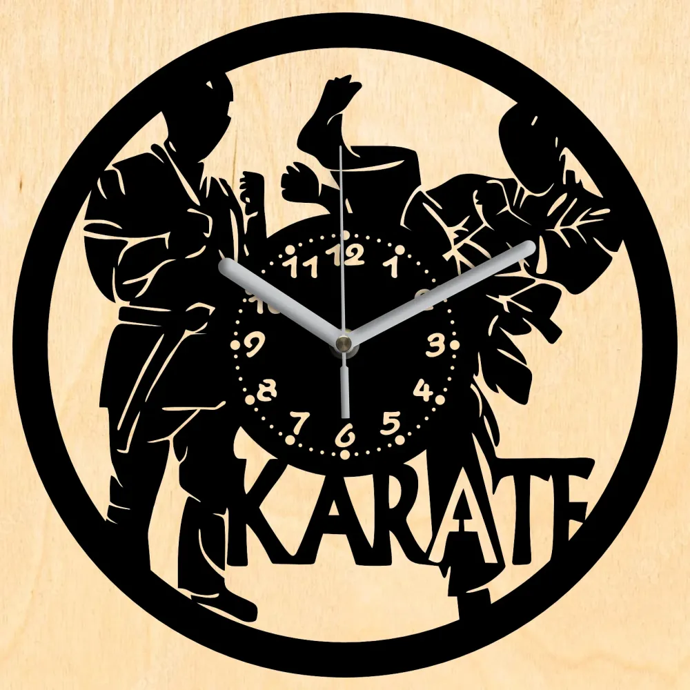 Karate falióra - Fekete