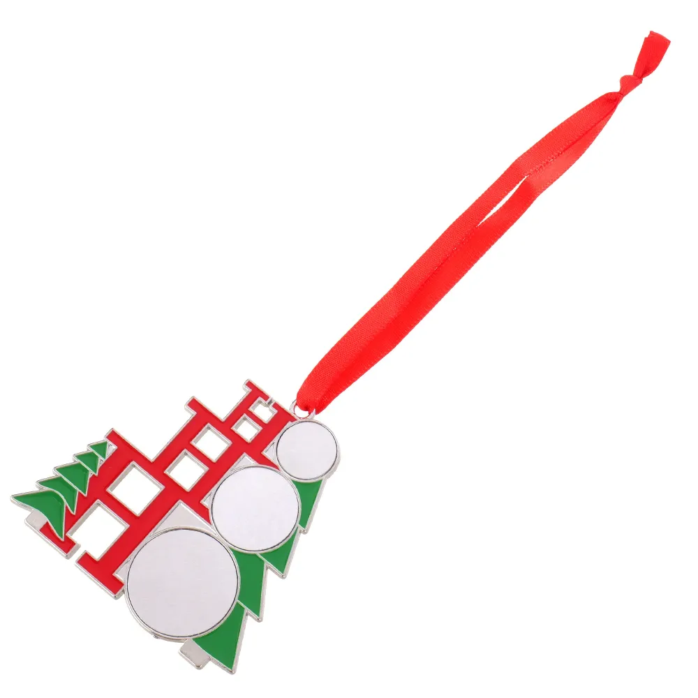 Fém karácsonyfadísz HOHOHO