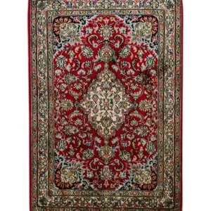 Kashan red selyemszőnyeg 65X88
