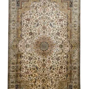 Kashan Rust selyemszőnyeg