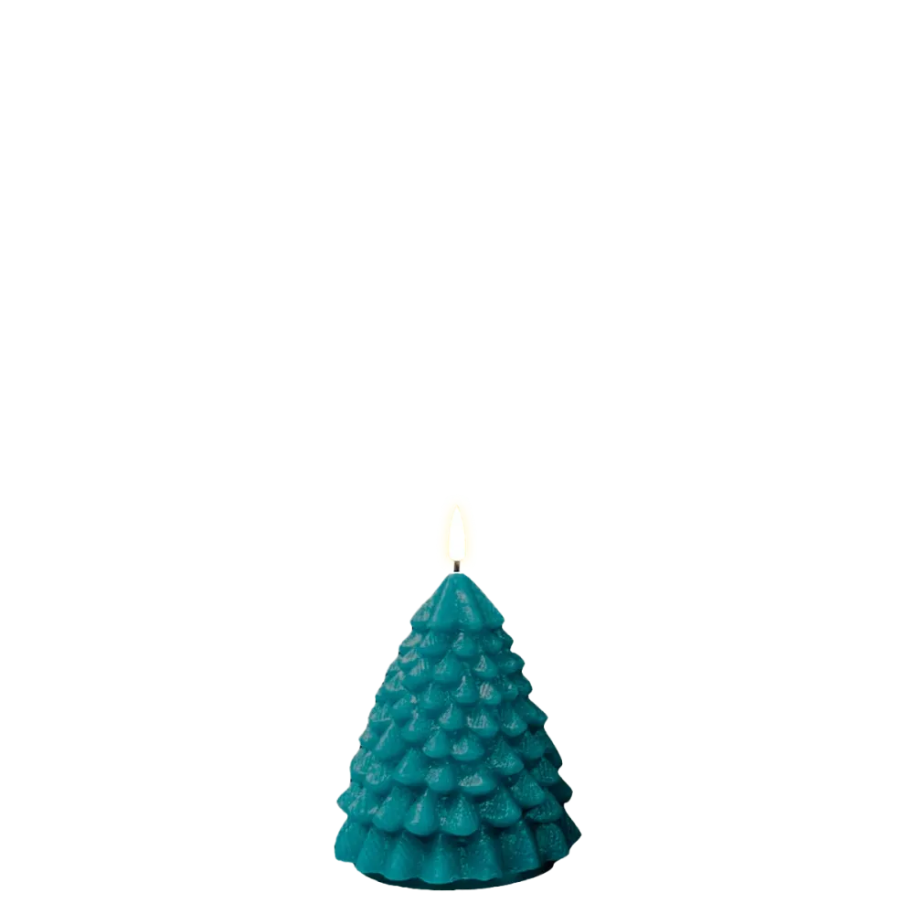 LED karácsonyfa 11 cm világos zöld