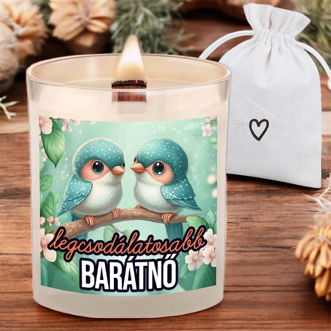 Legcsodálatosabb barátnő gyertya