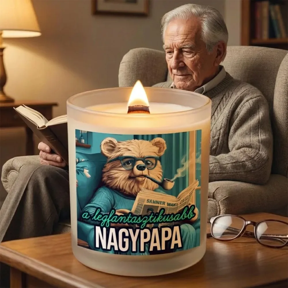 legfantasztikusabb nagypapa gyertya
