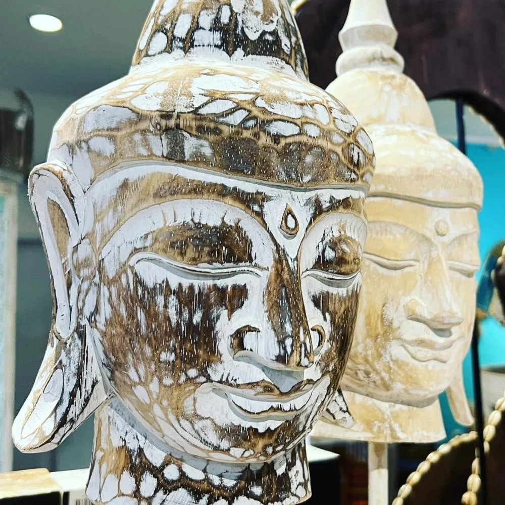 LEMPUYANG barna Buddha fej