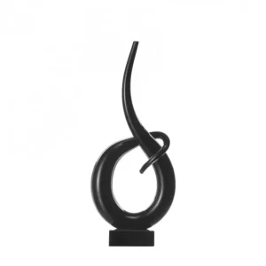 LEONARDO FUSION szobor 35cm fekete