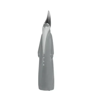 LEONARDO NEVE télapó figura 50cm, szürke