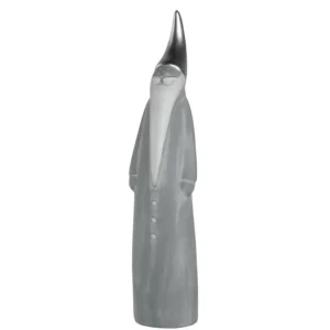 LEONARDO NEVE télapó figura 60cm, szürke