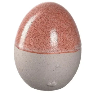 LEONARDO SAVONA kerámia tojás 15cm, piros