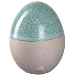LEONARDO SAVONA kerámia tojás 15cm, zöld
