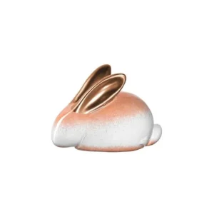 LEONARDO SAVONA nyuszi figura 15cm, narancs