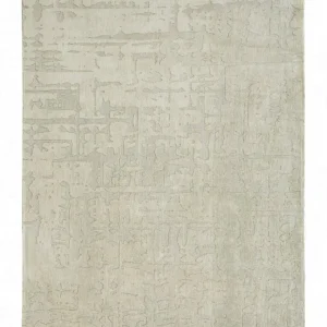 Louis De Poortere Baobab 9197 dry beige gépi készítésű, síkszövött vintage szőnyeg
