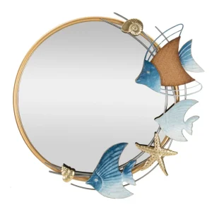 Modern fali tükör MARINE 68X5X67 cm