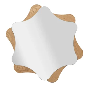 Modern fali tükör STAR Ø 80X1 cm
