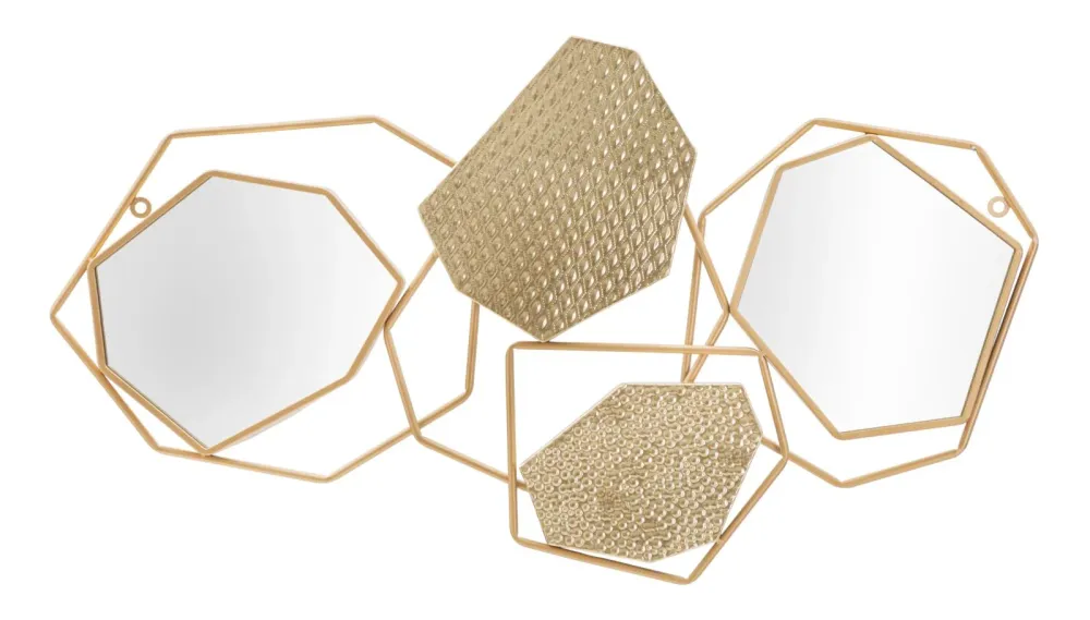 Modern fali tükör STONE 91X4X52 cm