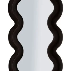 MONICA BLACK Modern fali tükör 58 4 160 ( belső tükör mérete 39 124) cm