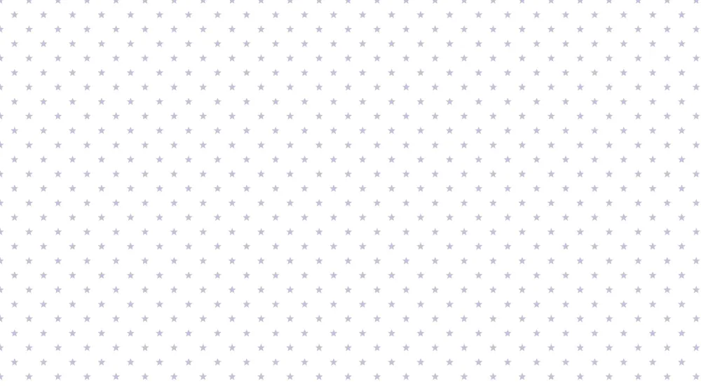 Nursery room wallpaper | Delicate stars on white background
