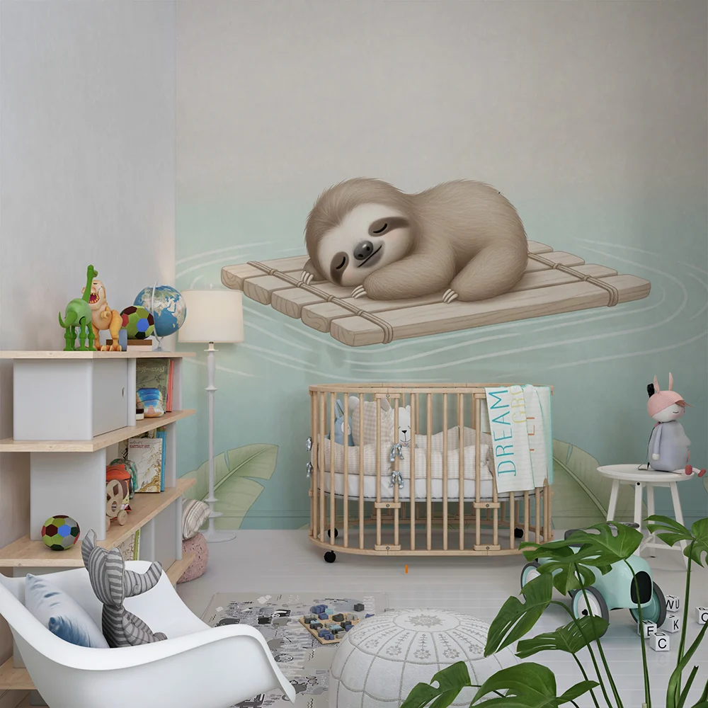 Nursery room wallpaper | Nyugodt lusta hajón