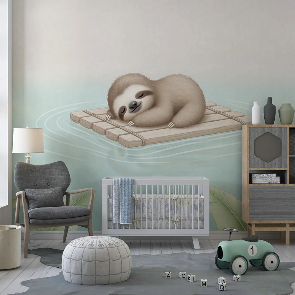 Nursery room wallpaper | Nyugodt lusta hajón