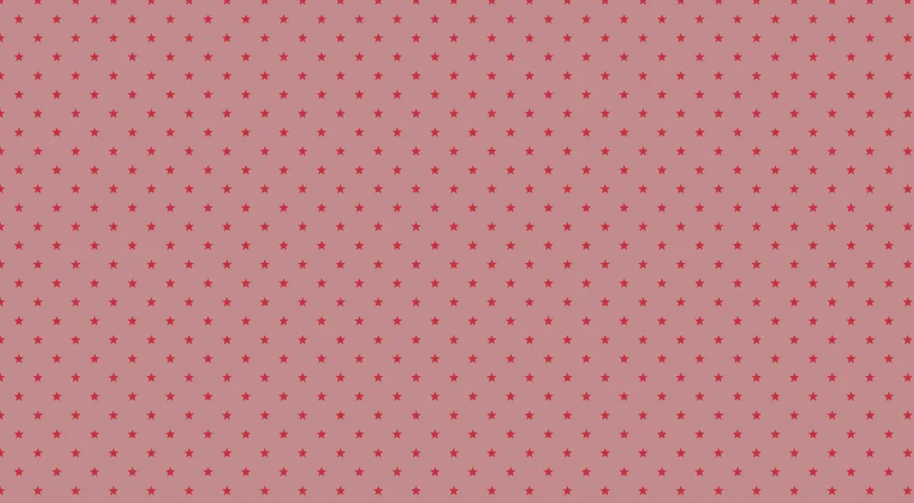 Nursery room wallpaper | Piros csillagok halvány rózsaszín háttéren