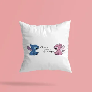 Ohana means family Stitch párna