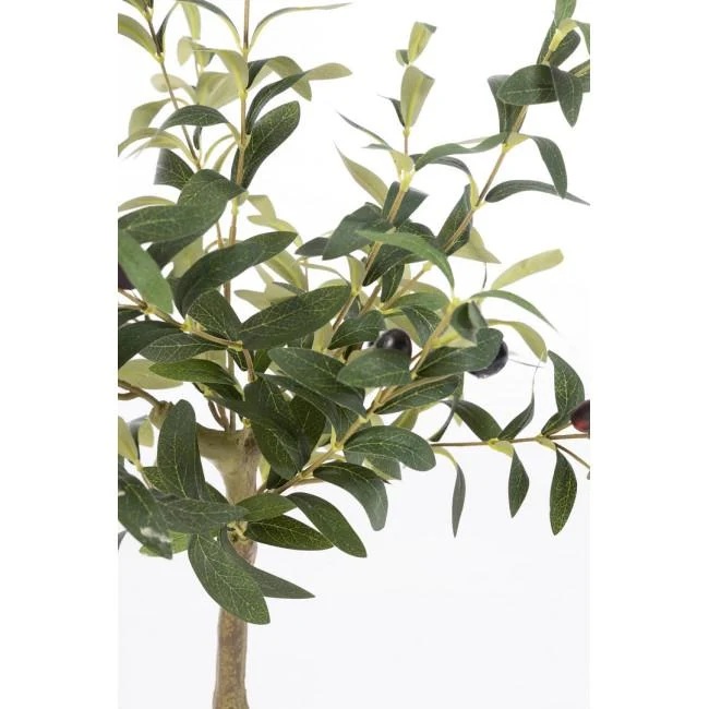 OLIVE sárga műanyag művirág