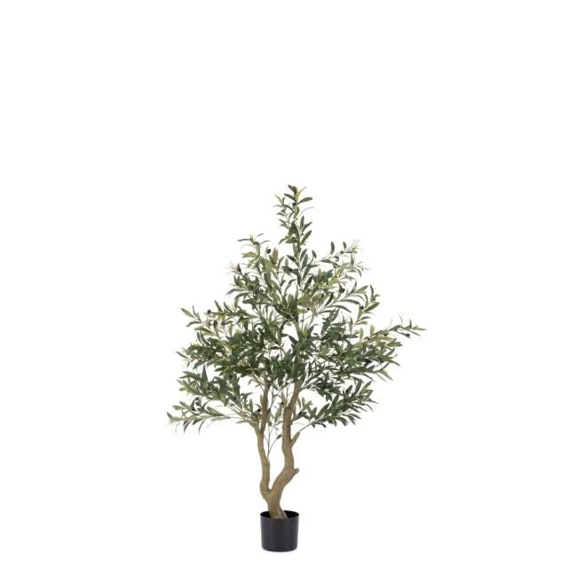OLIVE zöld műanyag művirág