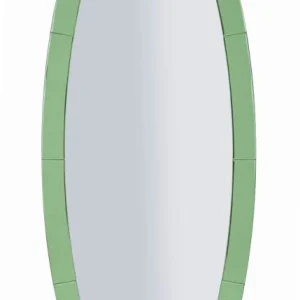 OSLO Modern fali tükör zöld 55X2X150 ( belső tükör mérete 42,5x137,5) cm