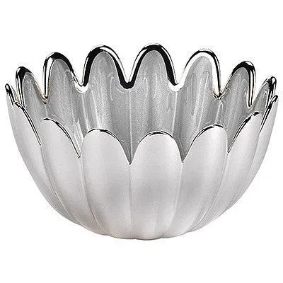 Ottaviani Margherita középső rész 12 cm magas, 6,5 cm ezüst üveg 800366